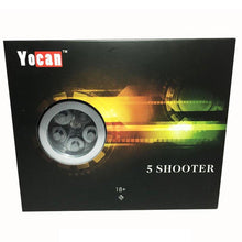 Load image into Gallery viewer, Yocan 5 Shooter 5-Bowl Rotatable Wax Vaporizer Kit