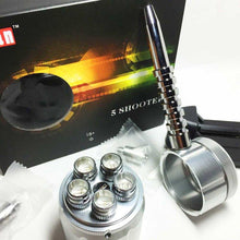 Load image into Gallery viewer, Yocan 5 Shooter 5-Bowl Rotatable Wax Vaporizer Kit