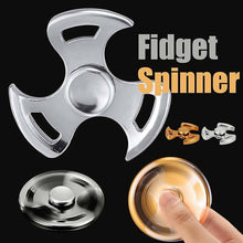 Load image into Gallery viewer, Tri Ninja Fidget Spinner Aluminum Alloy Metal (3 colors available)