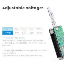 Load image into Gallery viewer, Vapmod Rock 710 Vape Battery Key Fob for 510 Oil Cartridges (650mAh)