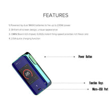 Load image into Gallery viewer, Vaporesso LUXE-S 220W Mod Starter Kit w/ SKRR-S Tank