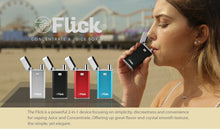 Load image into Gallery viewer, Yocan Flick Concentrate Cartridge Vape & Juice Box Mod Kit (650mAh)