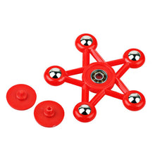 Load image into Gallery viewer, Five Pointed Star Fidget Spinner (7 colors available)