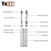Load image into Gallery viewer, Yocan Hive 2.0 Multi-Vaporizer for Oil/Wax/Liquid (650mAh)