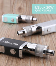 Load image into Gallery viewer, LSbox 20w Mod Starter Kit + L20 Ceramic Coil Tank
