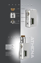 Load image into Gallery viewer, GeekVape Athena Squonk Box Mod Kit w/ Top Flow BF RDA - 6.5ml

