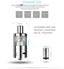 Load image into Gallery viewer, LSbox 20w Mod Starter Kit + L20 Ceramic Coil Tank
