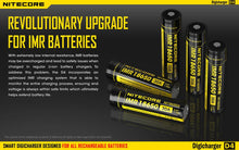 Load image into Gallery viewer, Nitecore D4 Universal Battery Charger Intellicharger 4-Bay LCD Display
