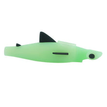 Load image into Gallery viewer, Silicone Shark Pipe with Removable Glass Bowl

