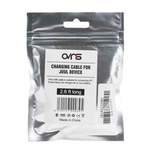 Load image into Gallery viewer, OVNS Charger for JUUL Device Battery USB Charging Cable (2.6ft)
