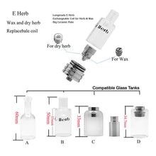 Load image into Gallery viewer, E-Herb Vaporizer Atomizer for Herb &amp; Wax
