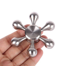 Load image into Gallery viewer, Molecule Fidget Spinner w/ 6-Node Hexagonal Detachable Arms
