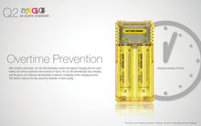 Load image into Gallery viewer, Nitecore Q2 Charger 2-Bay Li-ion/IMR Quick Battery Charger
