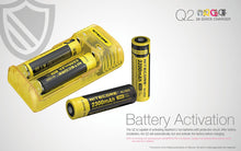 Load image into Gallery viewer, Nitecore Q2 Charger 2-Bay Li-ion/IMR Quick Battery Charger
