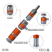 Load image into Gallery viewer, Q100 Telescopic Mechanical Mod Vape Starter Kit
