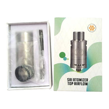 Load image into Gallery viewer, Sai 2 Top Airflow Wax Atomizer / Saionara Titanium Bucket Coil
