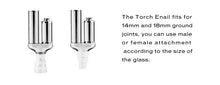 Load image into Gallery viewer, Yocan Torch E-Nail Domeless Rig Attachment Mod
